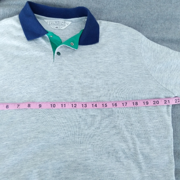 Vintage Longsleeve Polo Shirt - Picture 7 of 9